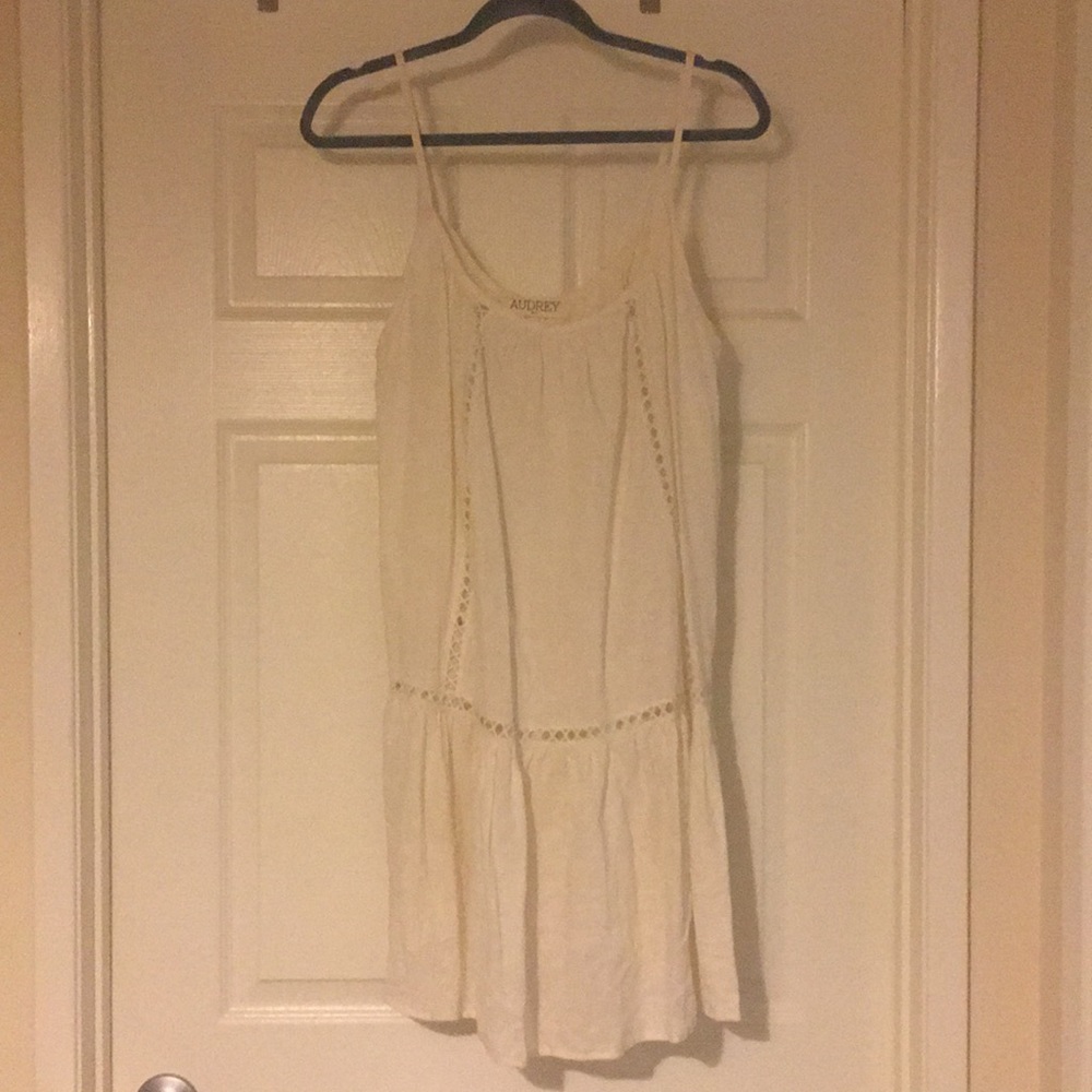 Audrey 3+1 drop waist peasant style dress